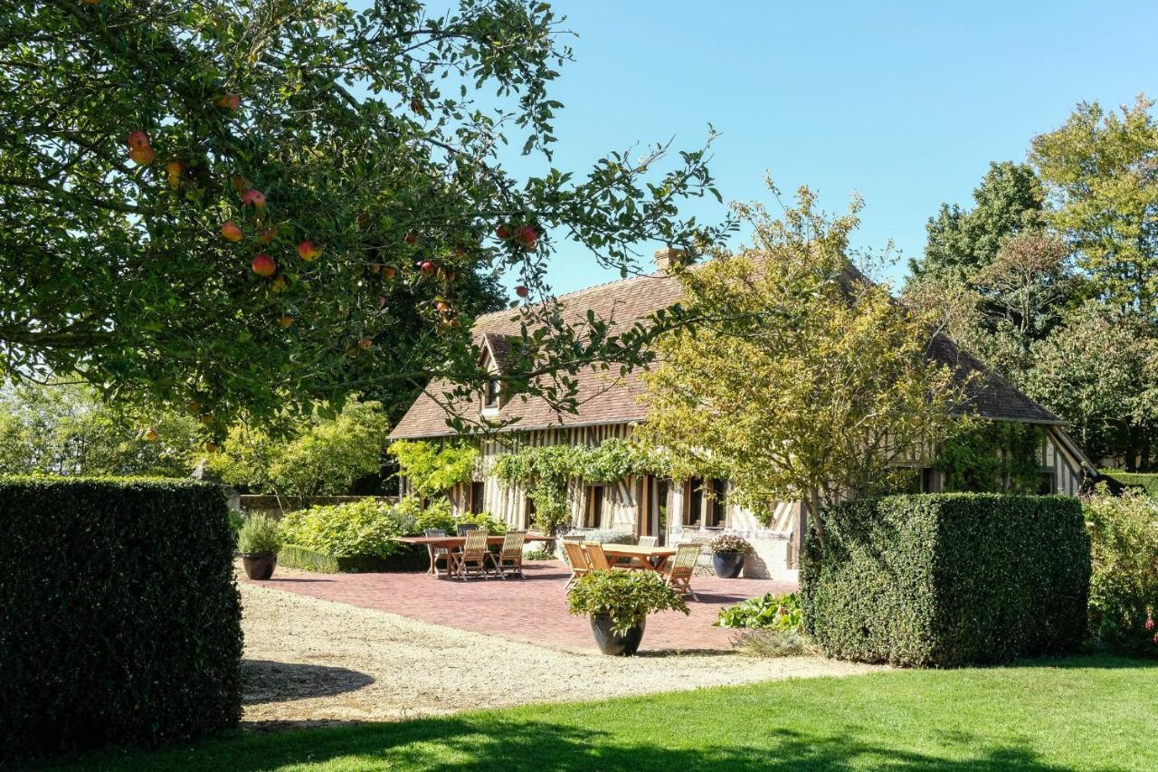 Maison "Jardin Gaillard" Bieville-en-Auge Buitenkant foto