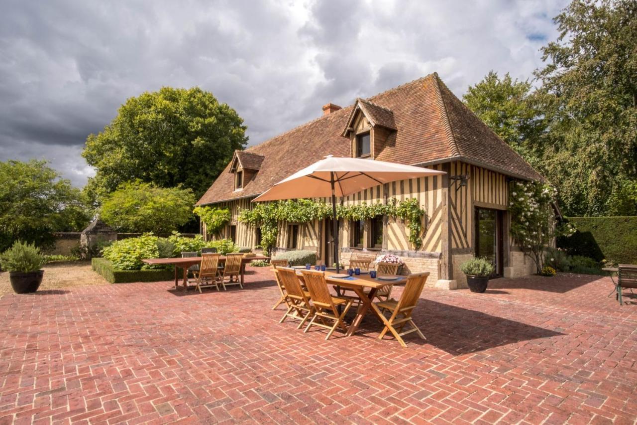 Maison "Jardin Gaillard" Bieville-en-Auge Buitenkant foto