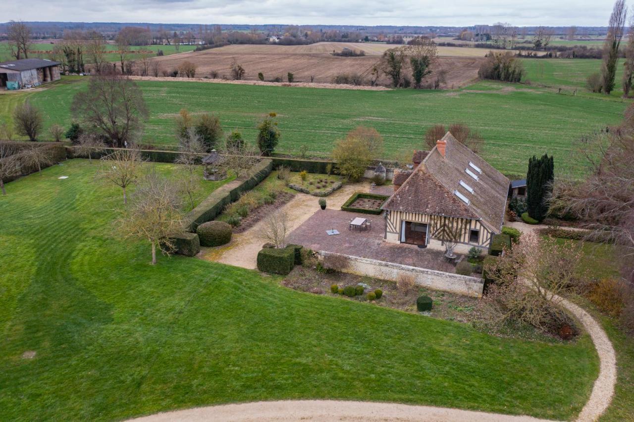 Maison "Jardin Gaillard" Bieville-en-Auge Buitenkant foto